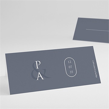 Marque-place mariage reliefs