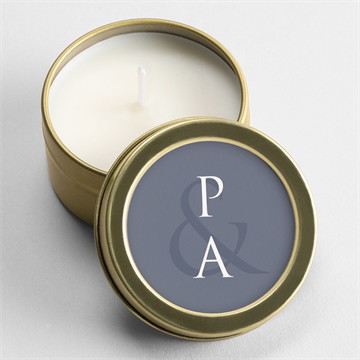 Bougie mariage reliefs