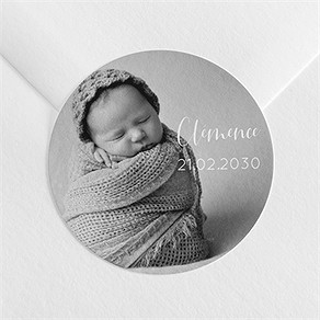Sticker naissance mes petits pictos