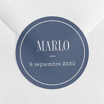 Sticker naissance le voici