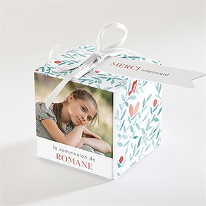 Boîte de dragées communion rêverie