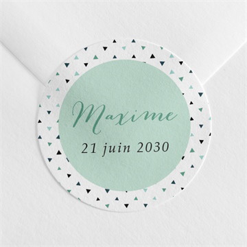 Sticker communion moderne chic