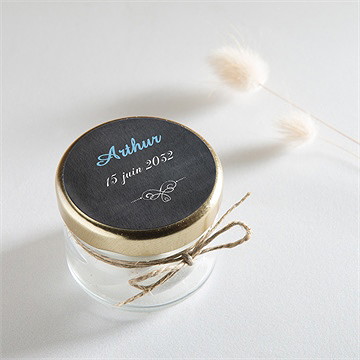 Sticker communion coupe et épis de blé - Mise en situation