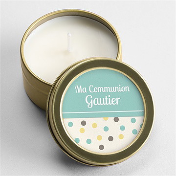 Bougie communion jolie fête