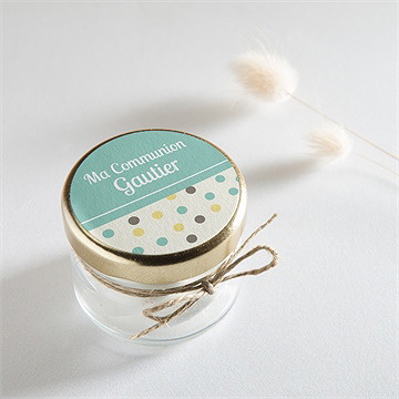 Sticker communion jolie fête - Mise en situation