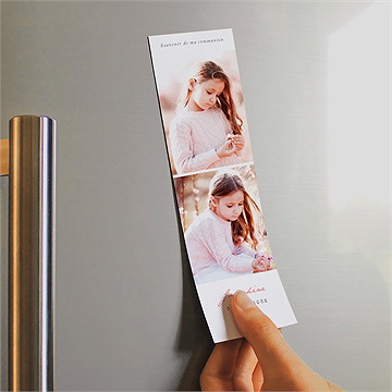 Signet communion cuivré végétal magnet - Mise en situation