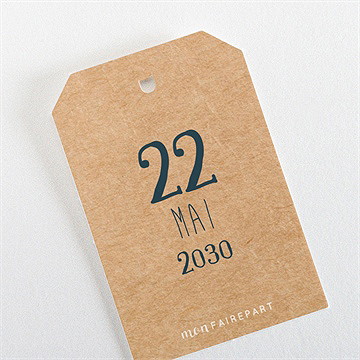 Etiquette communion tout un symbole - Dos de l'étiquette