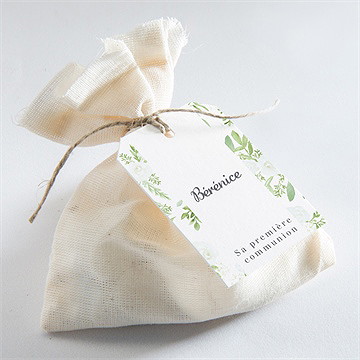 Etiquette communion ornements - Mise en situation