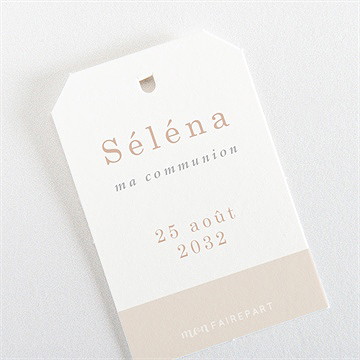 Etiquette communion pourpre - Mise en situation