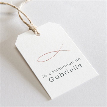 Etiquette communion jour sacré