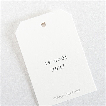 Etiquette communion jour sacré - Dos de l'étiquette