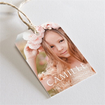 Etiquette communion jolies grâces