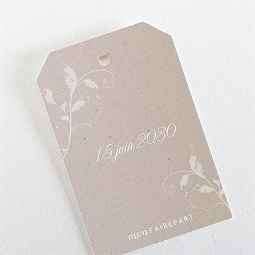 Etiquette communion pendentifs - Dos de l'étiquette