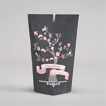 Boîte surprise communion etape chrétienne - Dos de la boîte