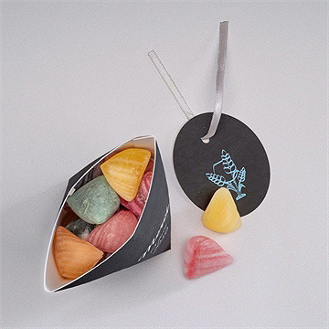 Boîte surprise communion coupe et épis de blé - Intérieur de la boîte