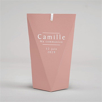 Boîte surprise communion jolies grâces - Dos de la boîte