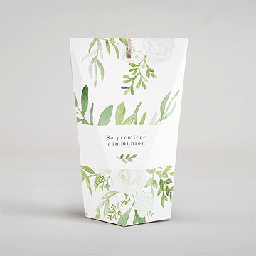 Boîte surprise communion ornements - Dos de la boîte