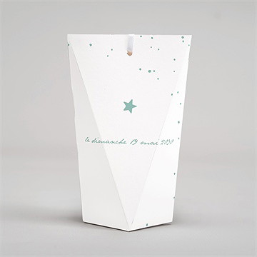 Boîte surprise communion ma couronne - Dos de la boîte