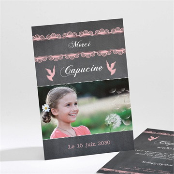 Carte recto-verso - portrait