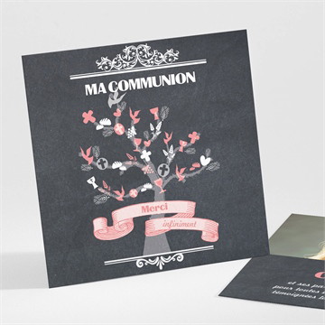 Carte recto-verso - carré