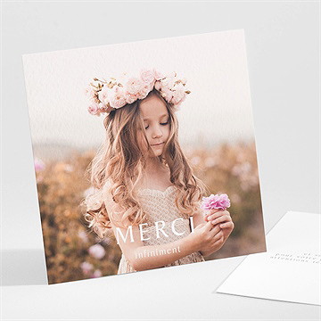 Remerciement communion jolies grâces