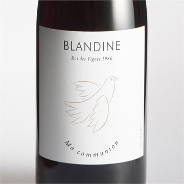 Etiquette de bouteille communion le sacrement magnet