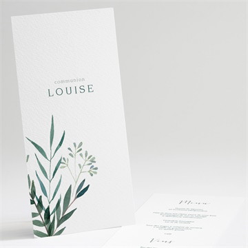 Menu communion touche champêtre