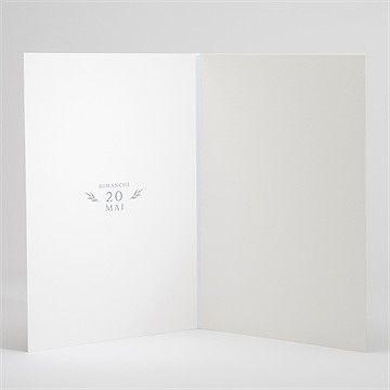 Livret de messe communion bleu myosotis - Intérieur du livret