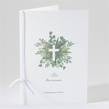 Livret de messe communion en grâce étiquette