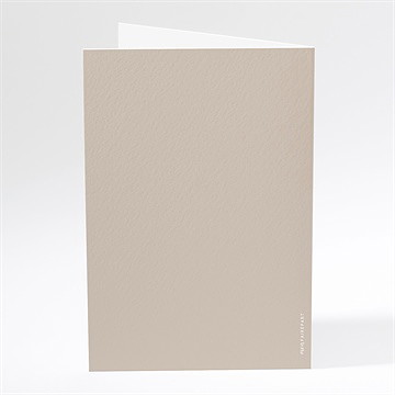 Menu communion le sacrement - Dos du menu