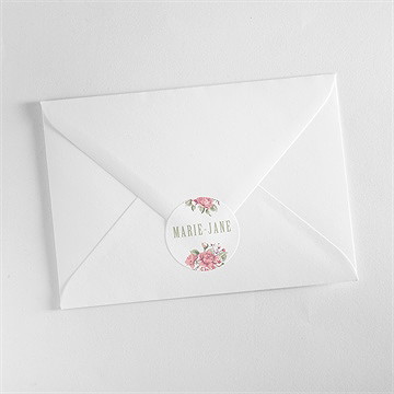 Sticker naissance champêtre nature - Mise en situation