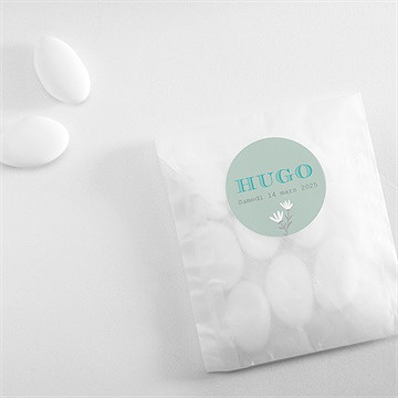 Sticker naissance le lien - Mise en situation