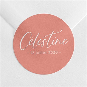 Sticker naissance sa clarté