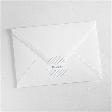 Sticker naissance tout en photos - Mise en situation