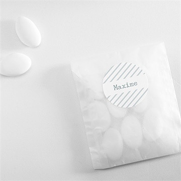 Sticker naissance tout en photos - Mise en situation