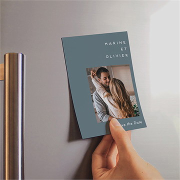 Save the Date mariage confiance - Mise en situation