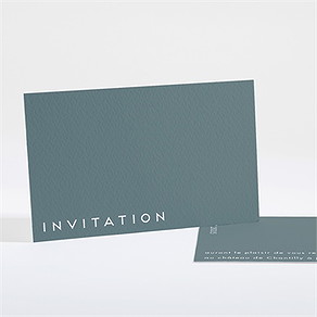Carton d'invitation mariage confiance