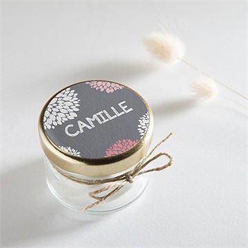 Sticker naissance nature et pastel photo - Mise en situation