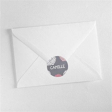 Sticker naissance nature et pastel photo - Mise en situation