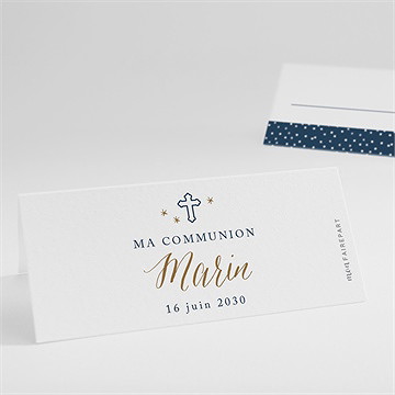 Marque-place communion relief