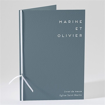 Livret de messe mariage confiance