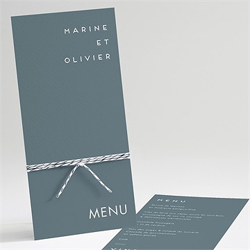 Menu mariage confiance