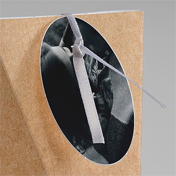 Boîte surprise mariage coeur croisé - Détail de la boîte