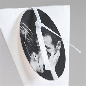 Boîte surprise mariage lettre moderne - Détail de la boîte