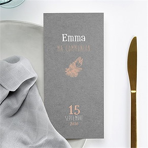 Menu communion communion et symboles