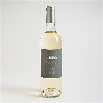 Etiquette de bouteille communion communion et symboles - Mise en situation