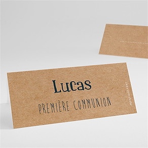 Marque-place communion tout un symbole