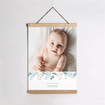 Affiche naissance apesanteur