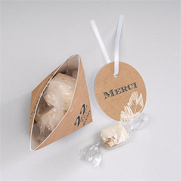 Boîte surprise communion tout un symbole - Intérieur de la boîte