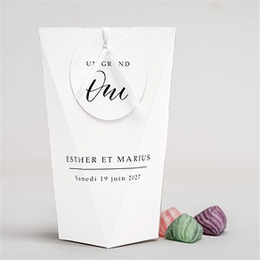 Boîte surprise mariage liés pour toujours